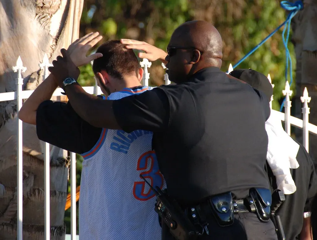 4. Get Out (2017): Chris Gets Arrested Instead of Rescued (fourbyfourblazer, Flickr, CC BY 2.0)
