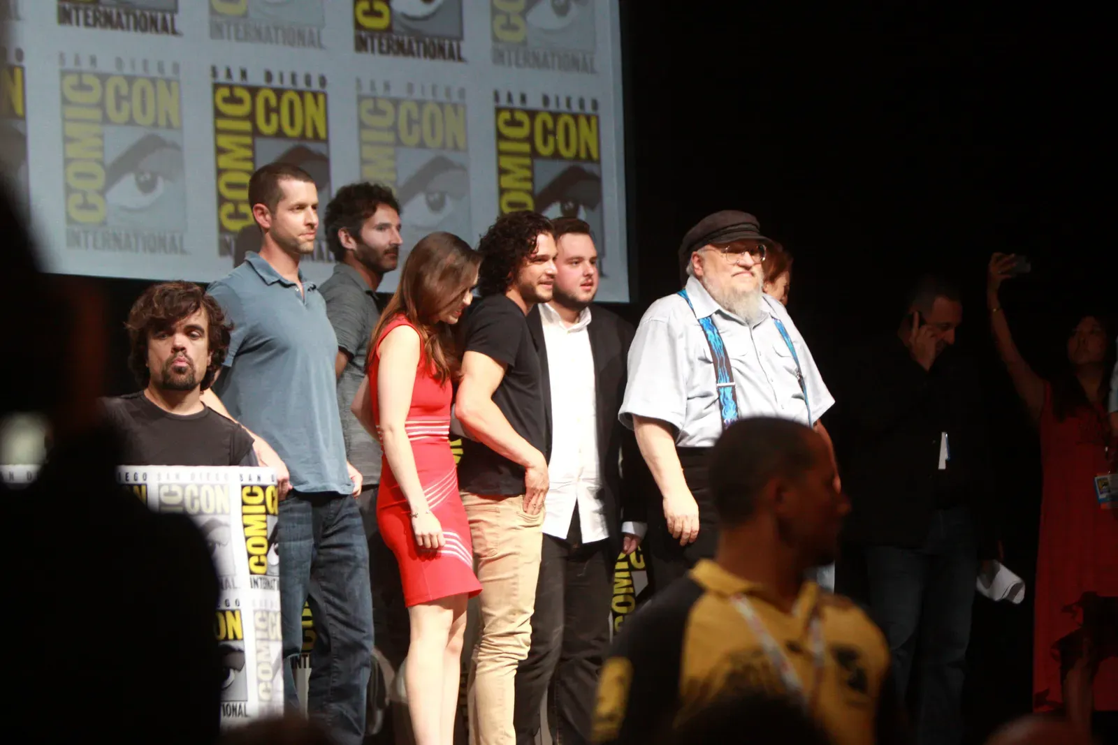 1. Game of Thrones (Game of Thrones cast

Uploaded by Dudek1337, CC BY-SA 2.0)