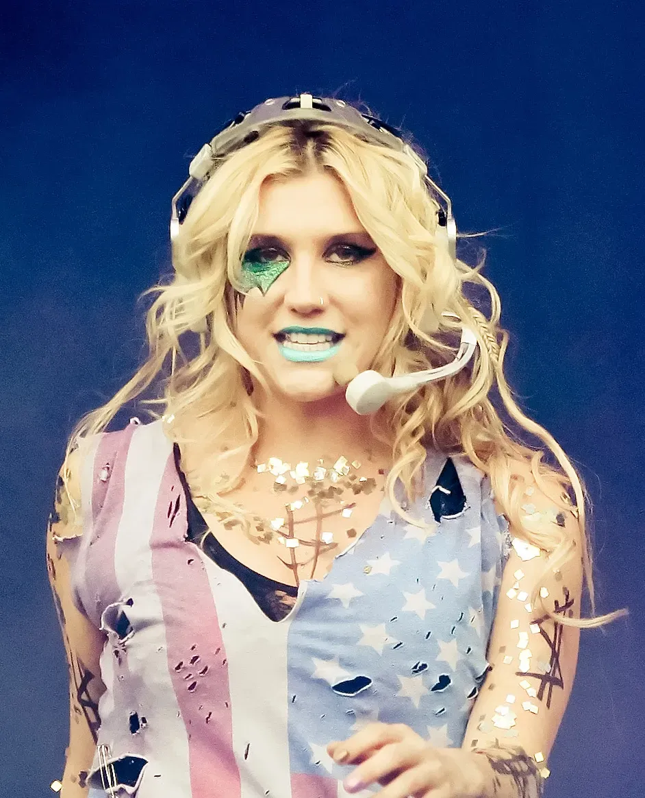 4. Kesha wrote hits for Miley Cyrus and Britney Spears before her own breakthrough (By Kesha_2011_2.jpg: Peter Neill
derivative work: Tabercil (talk), CC BY 2.0)