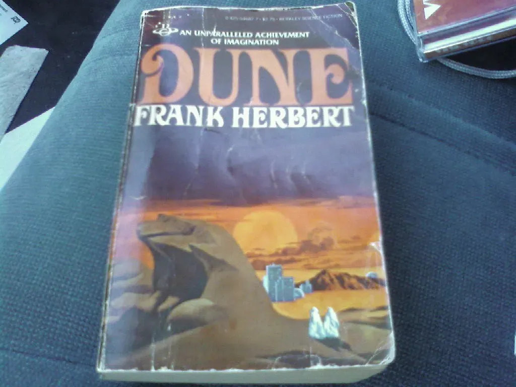 6. Frank Herbert - Dune (Image Credits: Flickr)