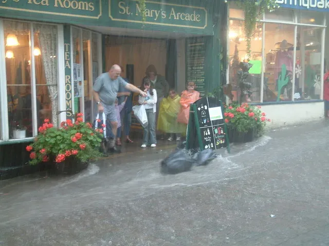 Flash Floods Strike Without Warning (From geograph.org.uk, CC BY-SA 2.0)