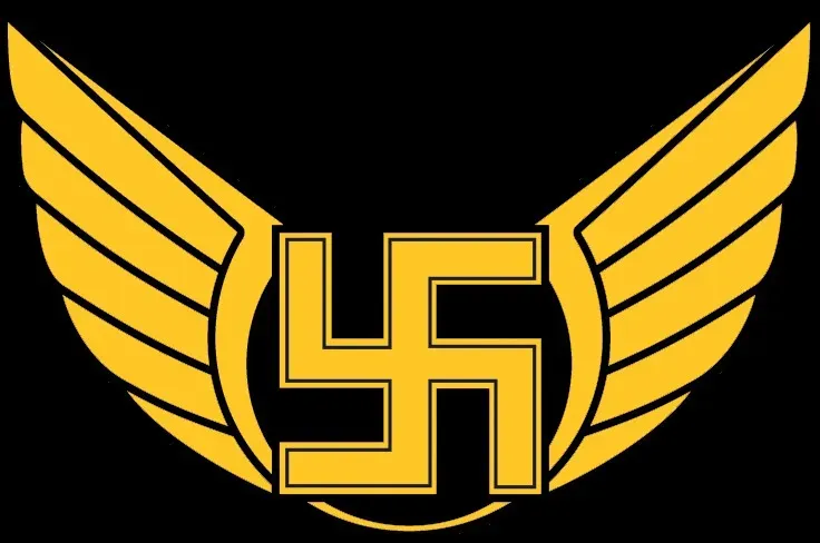 The Finnish Air Force Blue Swastika: A Lucky Charm at War (Image Credits: Wikimedia)