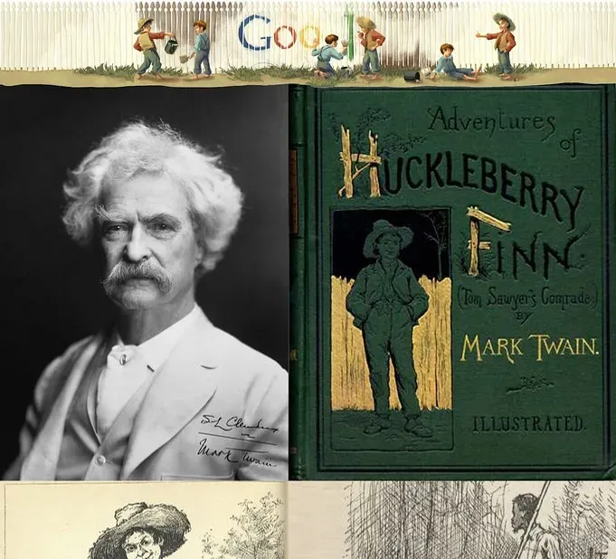 5. Adventures of Huckleberry Finn by Mark Twain (1884) (Image Credits: Flickr)