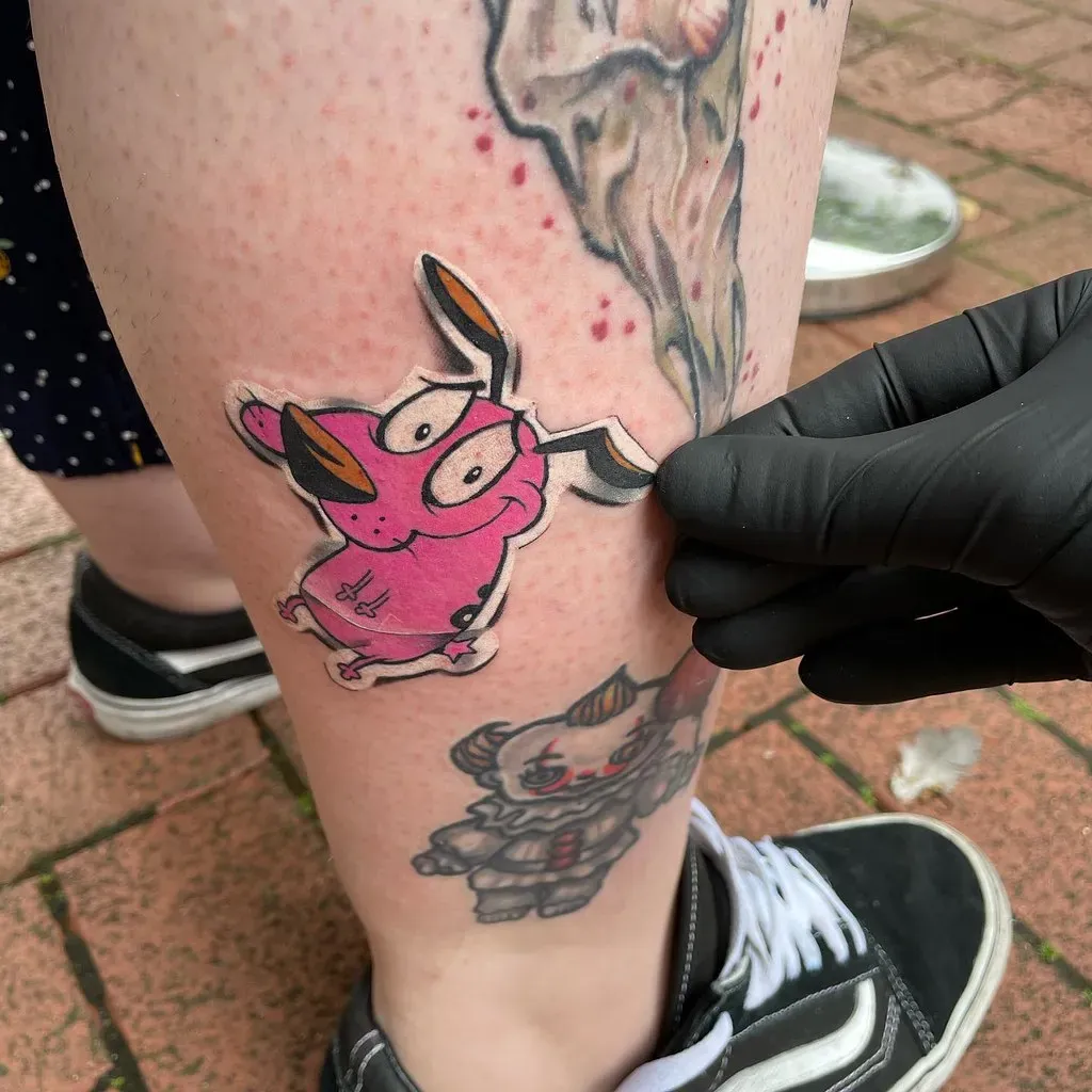 1. Courage the Cowardly Dog (1999–2002) (TattoosAll, Flickr, CC BY 2.0)