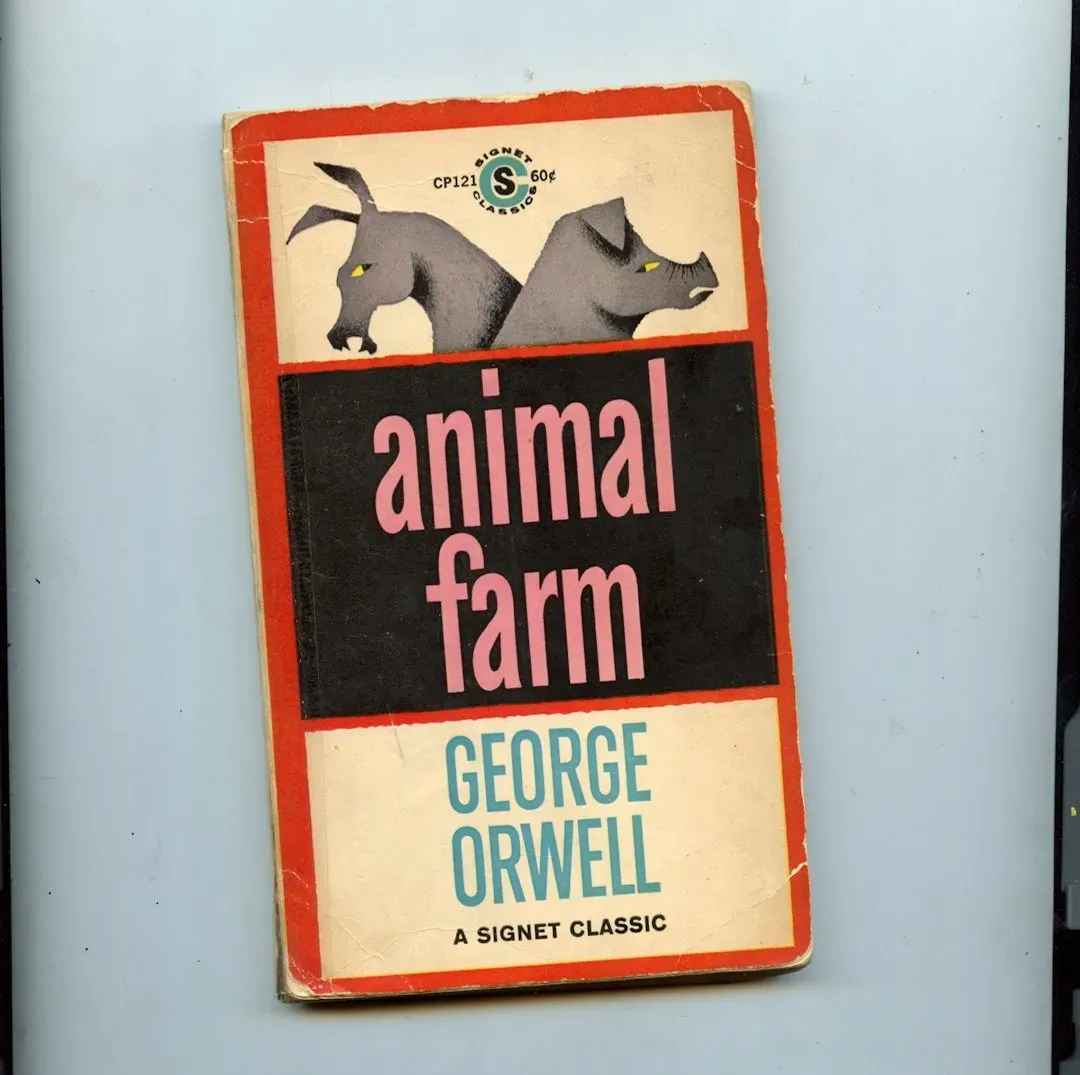 3. Animal Farm – George Orwell (1945) (Image Credits: Unsplash)