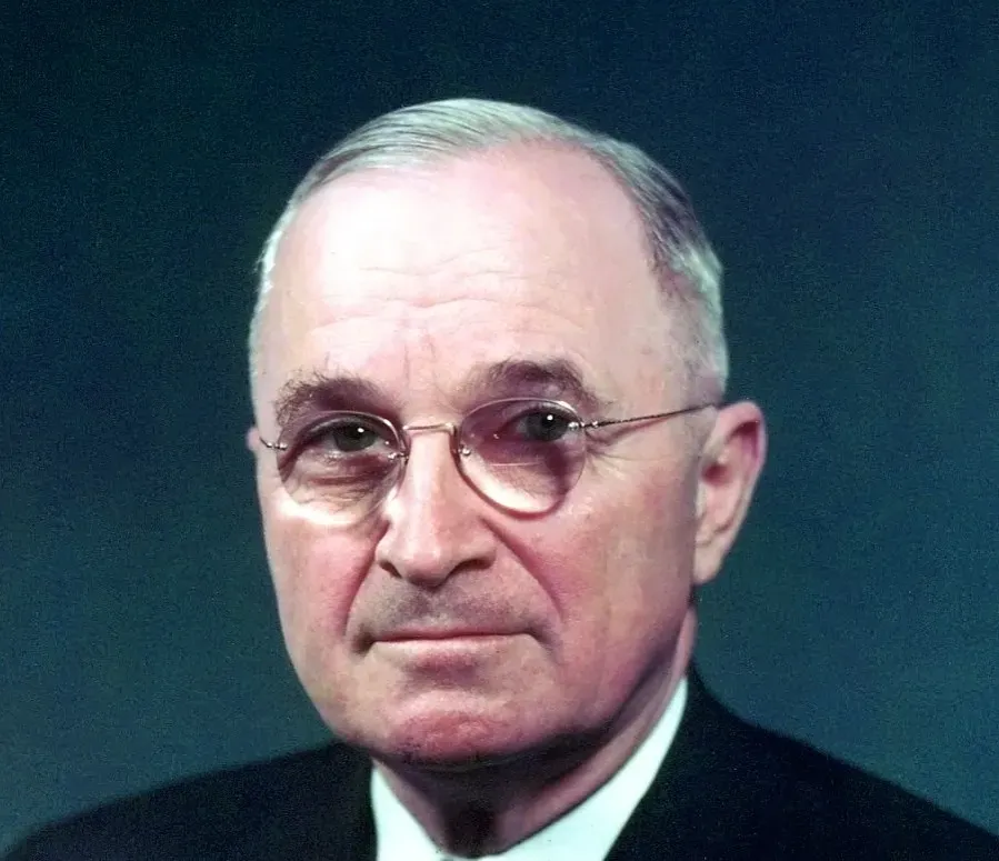 6. The First Live Television Broadcast of a Presidential Address (1947) (Image Credits: Wikimedia)