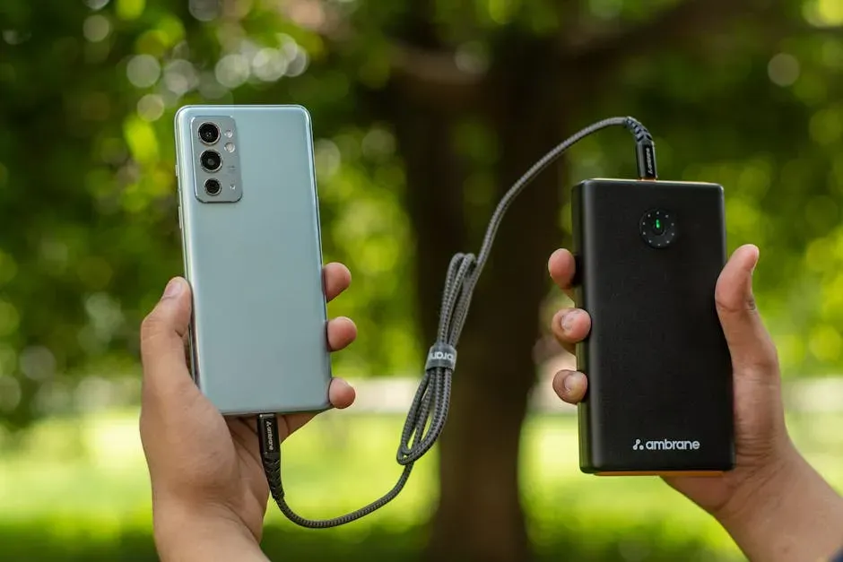 3. A Reliable Portable Power Bank (Image Credits: Pexels)