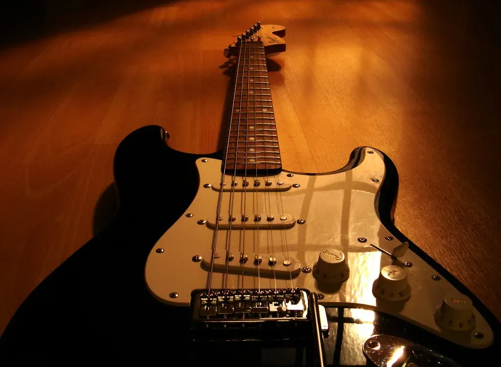10. David Gilmour's 'Black Strat' – $3.975 Million (Image Credits: Flickr)