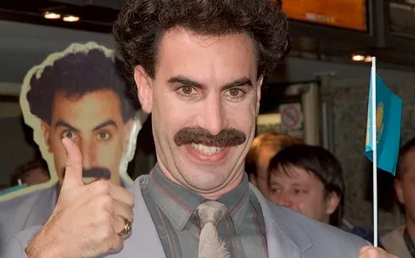 8. Borat in Borat (2006) (Image Credits: Wikimedia)