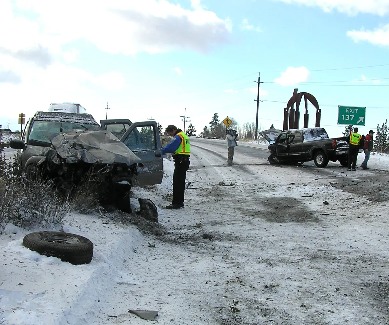 The Scale of the National Problem: Ice Kills More Than You Think (Crash on U.S. 97 in Bend

Uploaded by Smallman12q, CC BY 2.0)