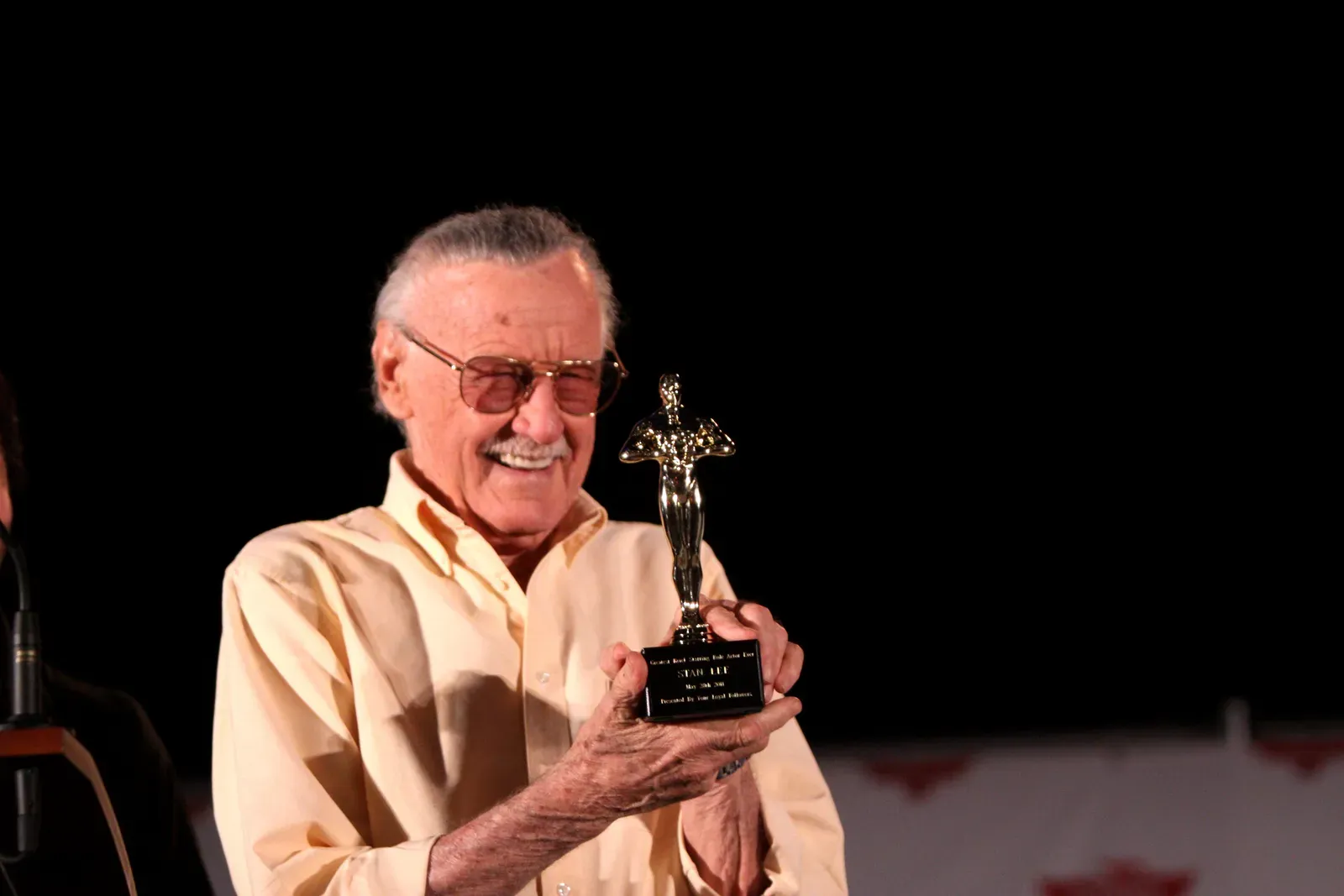 8. Stan Lee's final cameo in Avengers: Endgame (By Gage Skidmore, CC BY-SA 2.0)