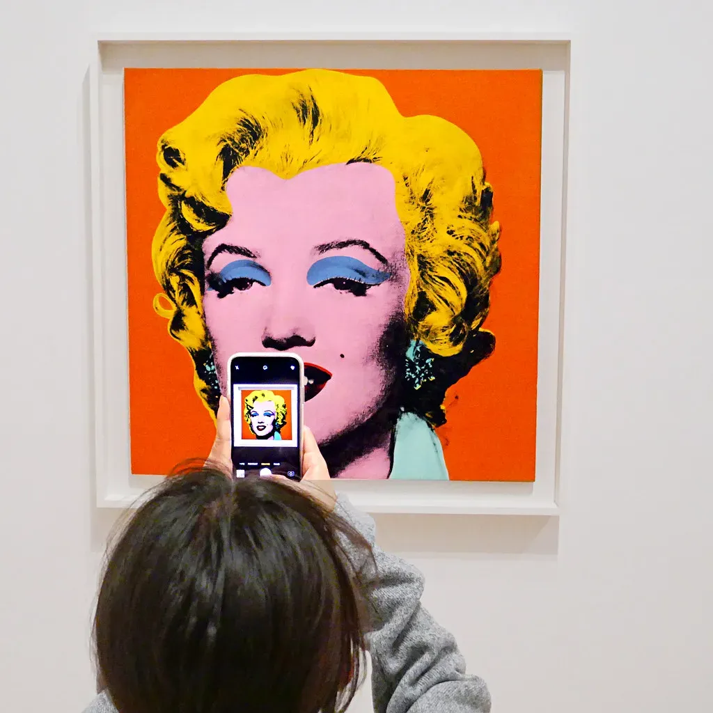 3. Shot Sage Blue Marilyn by Andy Warhol - $195 Million (pom'., Flickr, CC BY-SA 2.0)