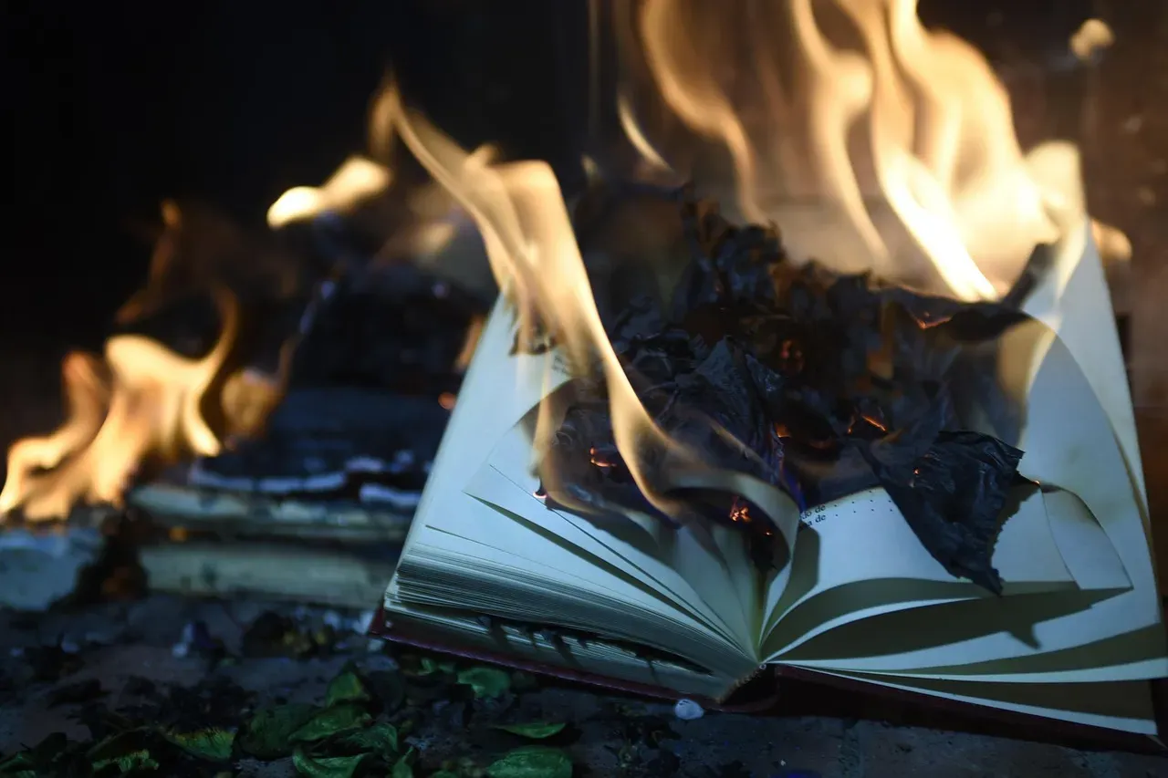 9. Fahrenheit 451 by Ray Bradbury (Image Credits: Pixabay)