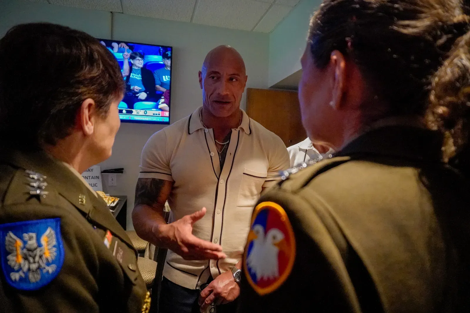 2. Dwayne Johnson's brief, humbling stint in the CFL (230513-A-WN705-017, Public domain)