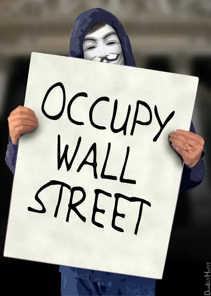Occupy Wall Street: Changing Economic Conversation (Image Credits: Flickr)