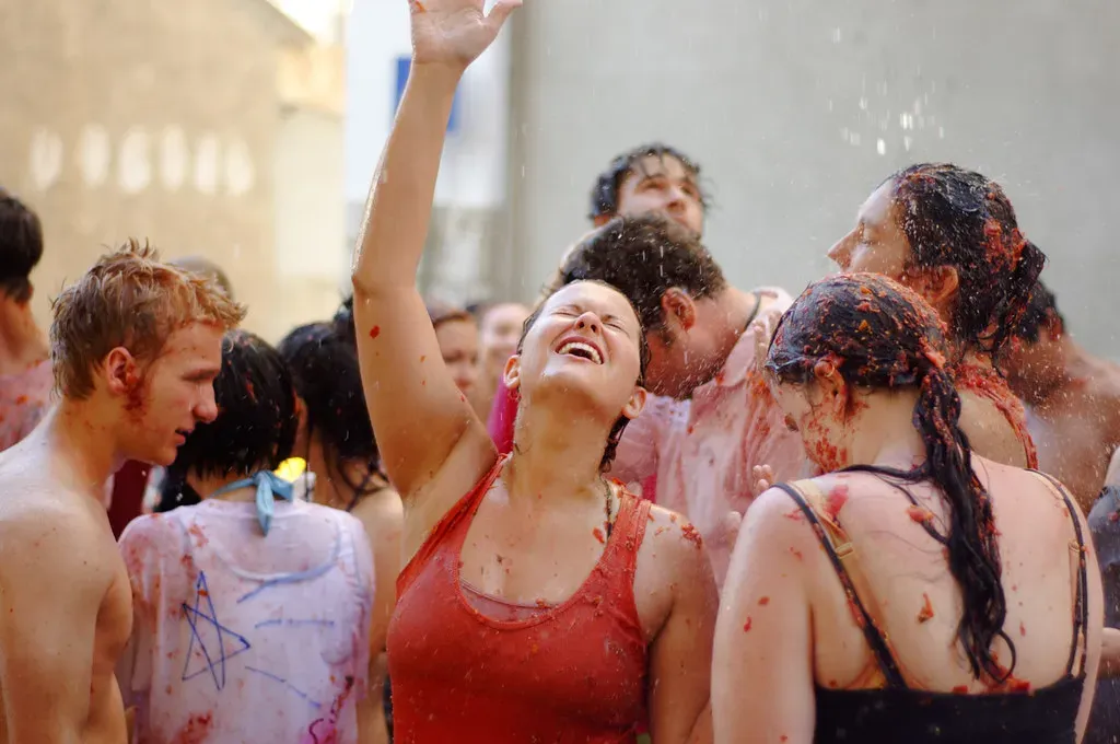 La Tomatina Tomatoes: Spain's Messiest Tradition (Image Credits: Flickr)