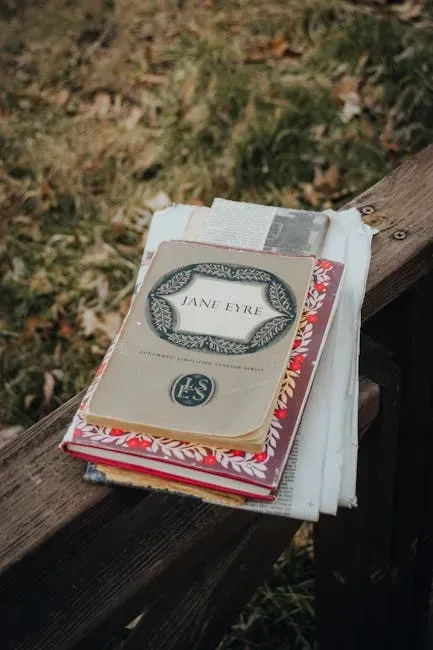 7. Jane Eyre by Charlotte Brontë (1847) (Image Credits: Pexels)