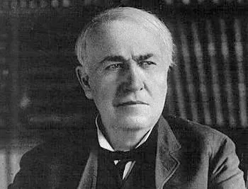 Thomas Edison: One Thousand Ways That Didn't Work (Image Credits: Wikimedia)