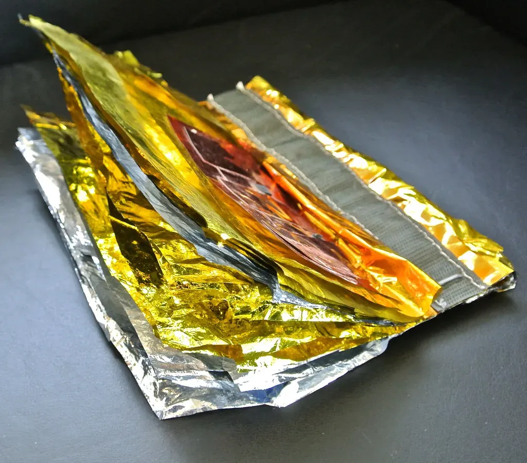Reflective Emergency Blankets: Not Just for Winter (jurvetson, Flickr, CC BY 2.0)
