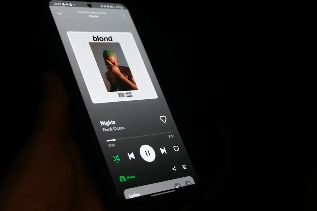 8. Frank Ocean – "Thinkin Bout You" (2012) (Image Credits: Unsplash)