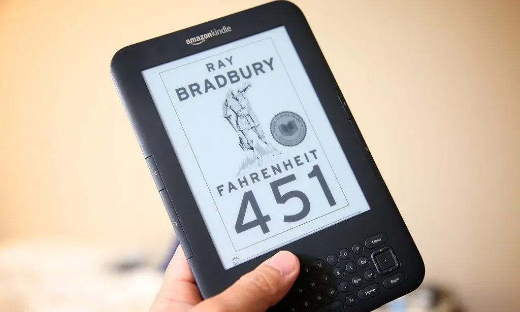 Fahrenheit 451 turns destruction into pleasure (Image Credits: Flickr)