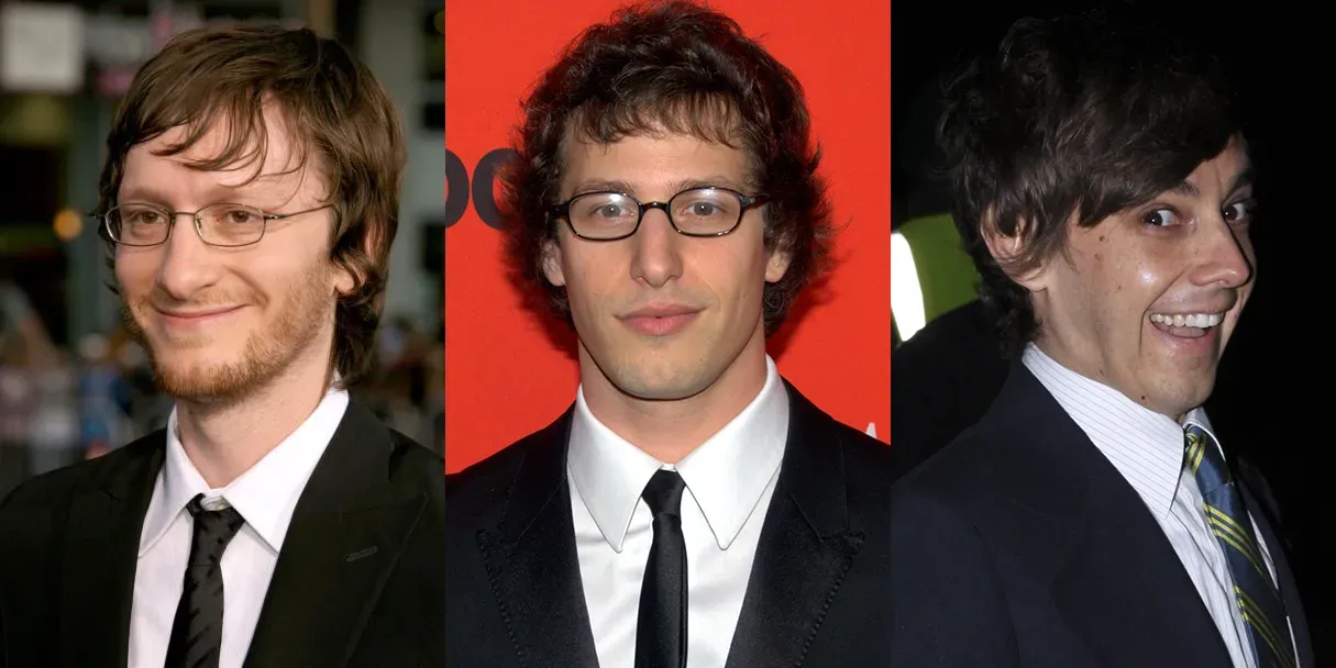 Hot Rod (2007) (File:Akiva Schaffer - Premiere of Hot Rod.jpg (Akiva Schaffer)
File:Andy Samberg by David Shankbone.jpg (Andy Samberg)
File:Jorma taccone snl writer photo by christopher peterson.jpg (Jorma Taccone), CC BY-SA 3.0)
