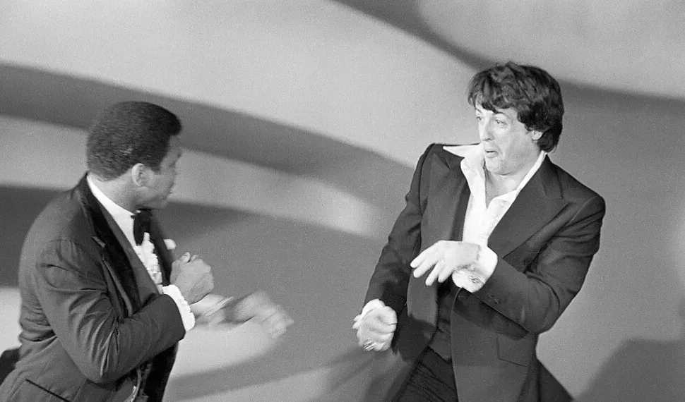 Rocky's gray sweatsuit in Rocky (1976) (Image Credits: Flickr)