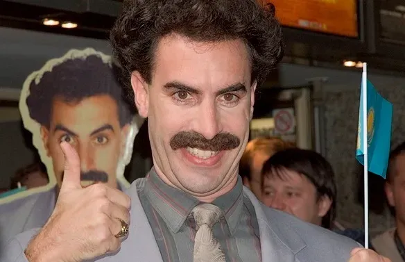 Sacha Baron Cohen, Borat (Image Credits: Wikimedia)