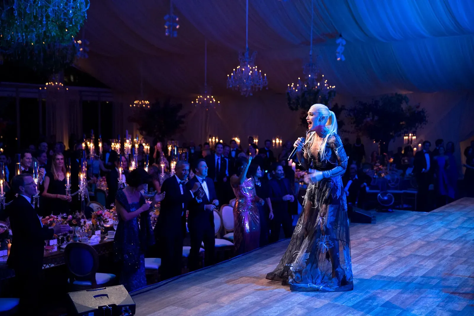 3. "Make Me Like You" by Gwen Stefani (2016) (By Pete Souza, Public domain)
