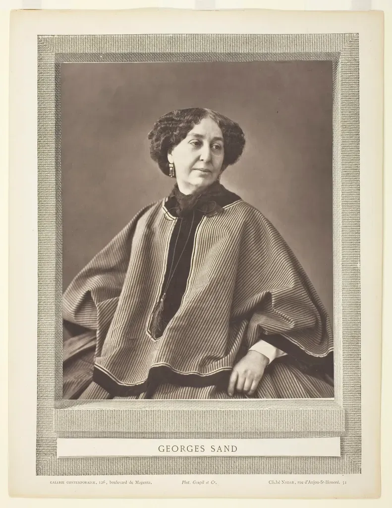 4. George Sand (Amantine Lucile Aurore Dupin) (Image Credits: Rawpixel)