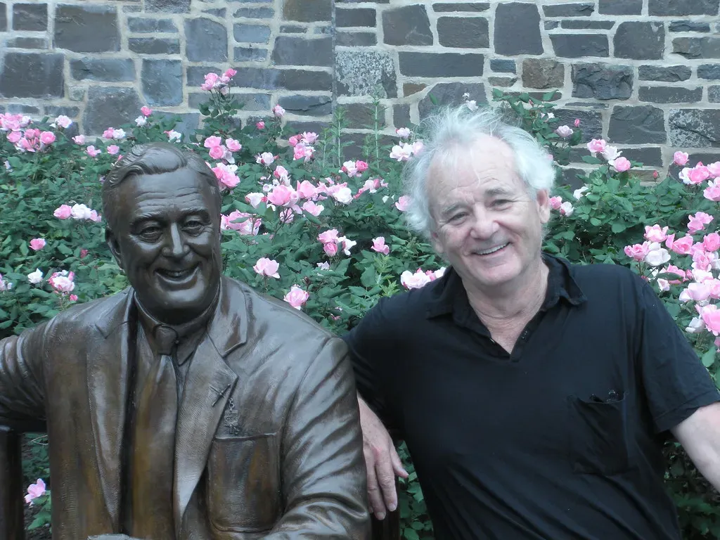 3. Bill Murray built his career out of Chevy Chase's departure from SNL (FDR Presidential Library & Museum, Flickr, CC BY 2.0)