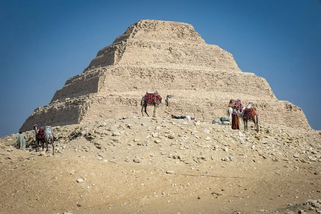 Slaves Built the Egyptian Pyramids (Image Credits: Unsplash)
