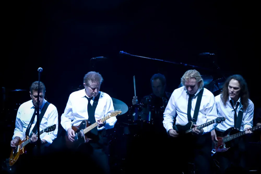 9. "Hotel California" – The Eagles (1977) (originally posted to Flickr as Eagles, CC BY-SA 2.0)
