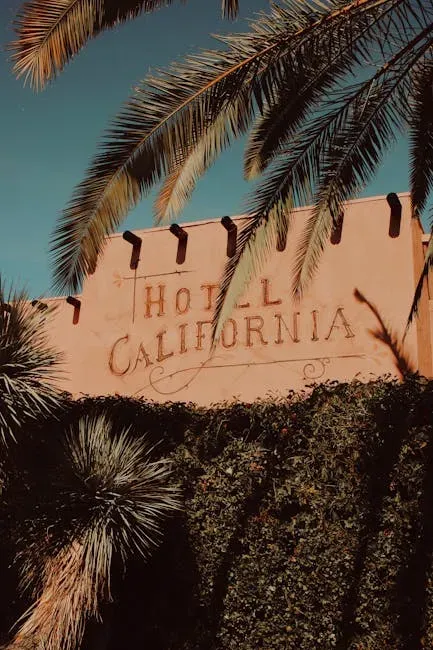 9. Hotel California – Eagles (1976) (Image Credits: Pexels)