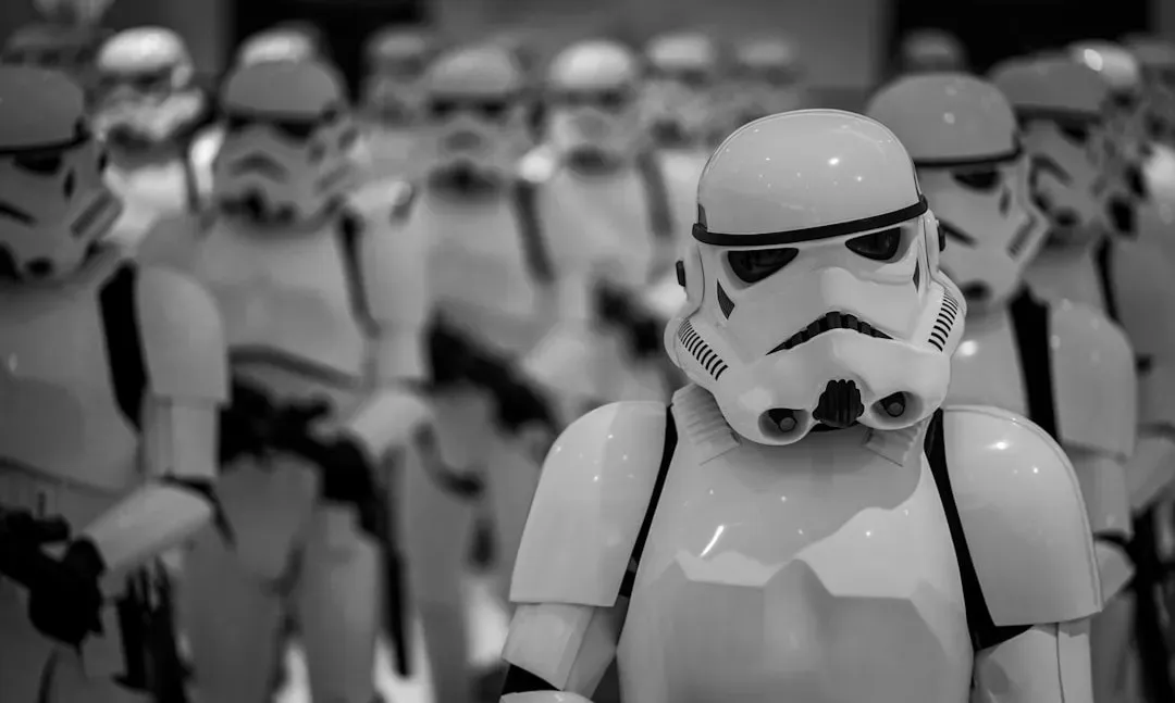 1. Star Wars: A New Hope and the head-banging stormtrooper (Image Credits: Unsplash)