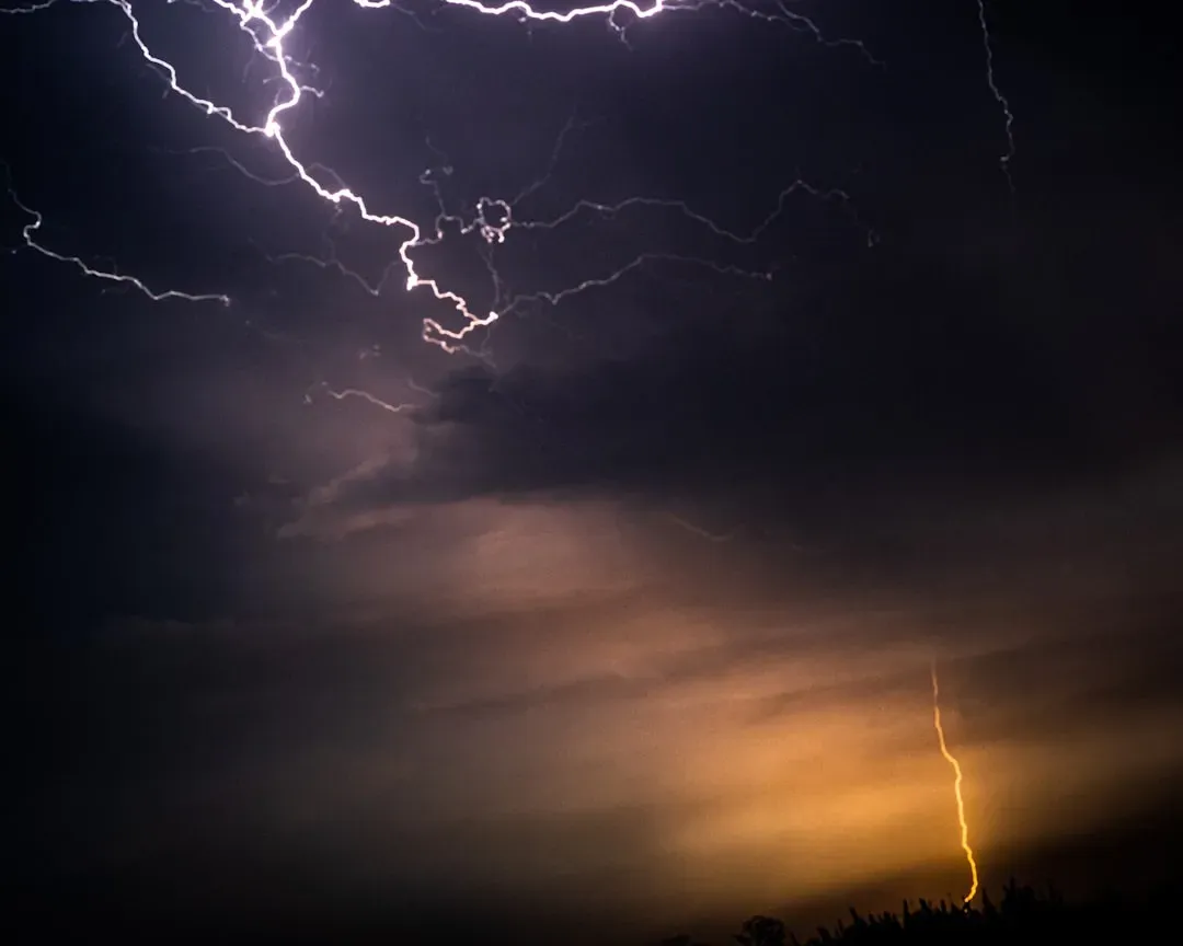 7. "It was a dark and stormy night..." - Edward Bulwer-Lytton, Paul Clifford (1830) (Image Credits: Unsplash)