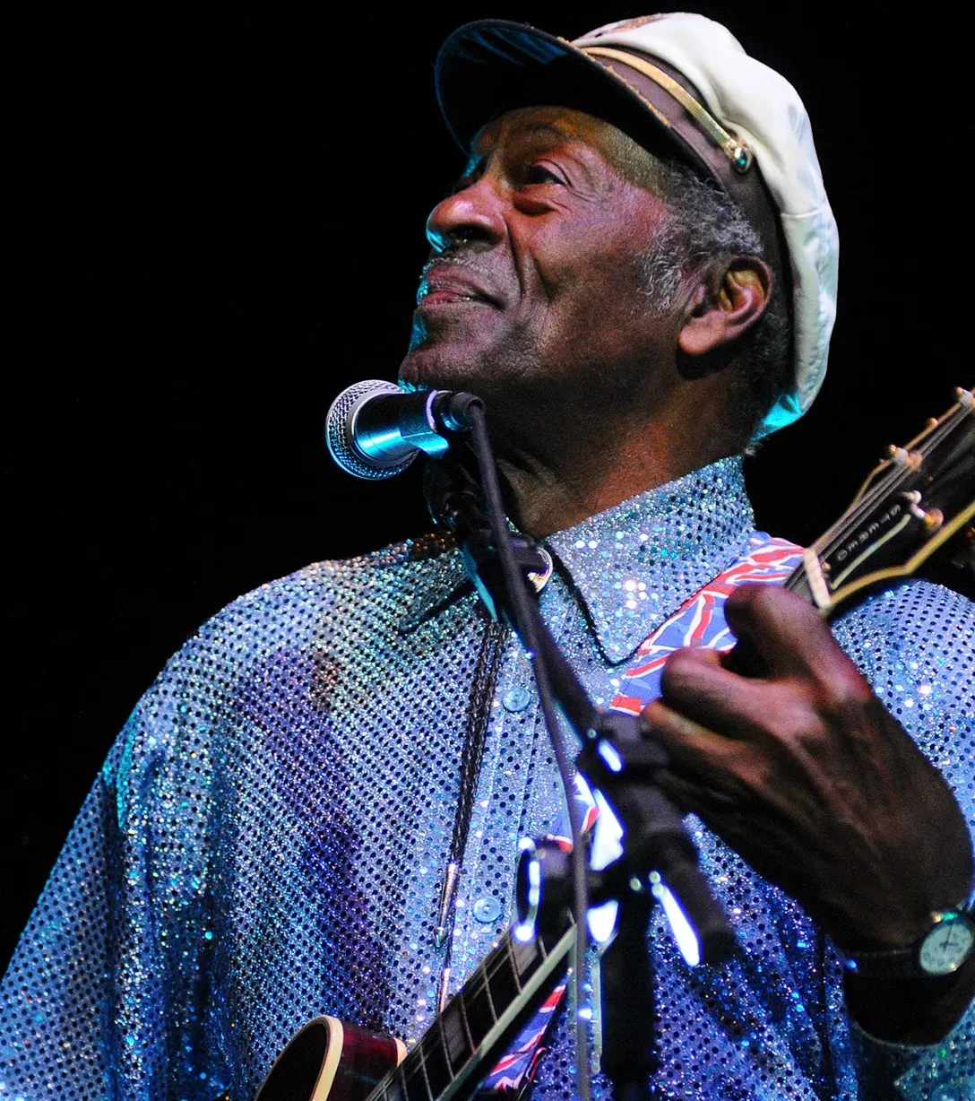 Johnny B. Goode - Chuck Berry (Image Credits: Wikimedia)