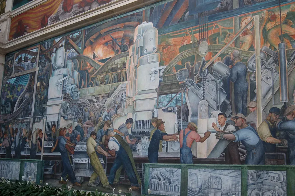 5. Diego Rivera - Man at the Crossroads (1934) (ashleystreet, Flickr, CC BY 2.0)