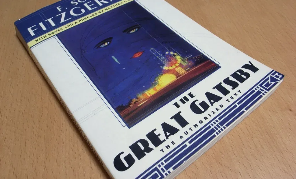 The Great Gatsby by F. Scott Fitzgerald (Image Credits: Flickr)