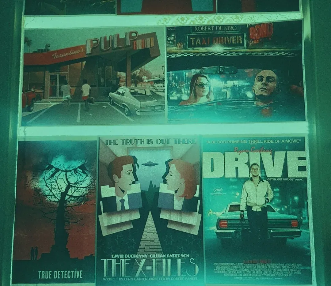 Original Vintage Movie Posters (Image Credits: Unsplash)