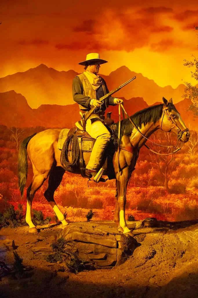 2. John Wayne's Uncredited Debut on a Football Field (Sam Howzit, Flickr, CC BY 2.0)