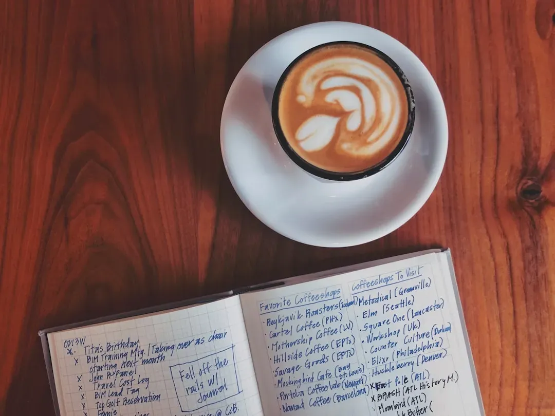 Track Your Coffee Journey (Image Credits: Unsplash)