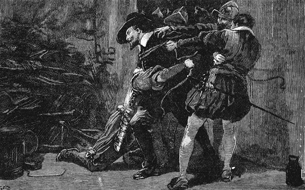 8. The Gunpowder Plot: Parliament Nearly Vaporized in 1605 (By Unknown authorUnknown author, Public domain)