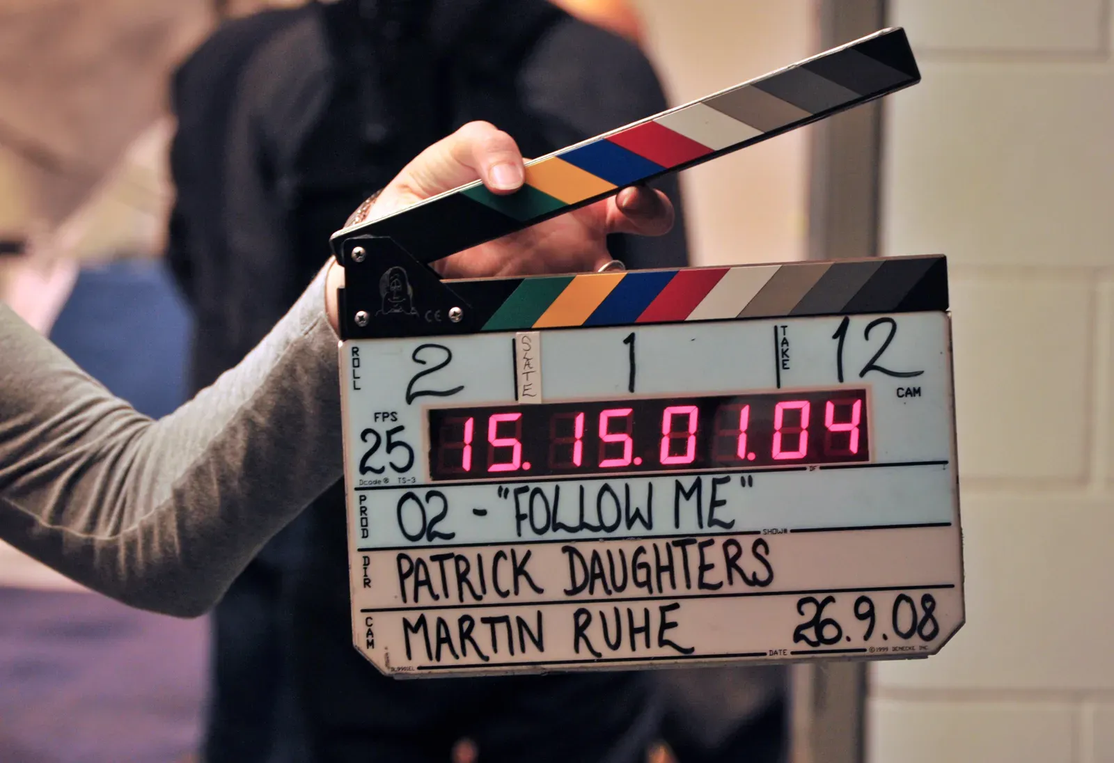 Slate Information and Take Numbers (Clapperboard on Flickr, CC BY 2.0)