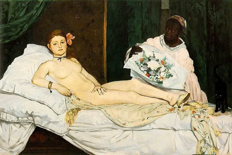 4. Olympia - Édouard Manet (1865) (laudyrecords, Flickr, CC BY 2.0)