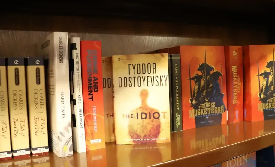 6. Crime and Punishment by Fyodor Dostoevsky (1866) (Image Credits: Unsplash)
