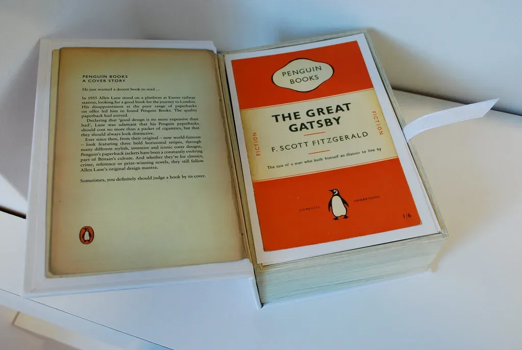 6. The Great Gatsby - F. Scott Fitzgerald (1925) (Alan Trotter, Flickr, CC BY 2.0)