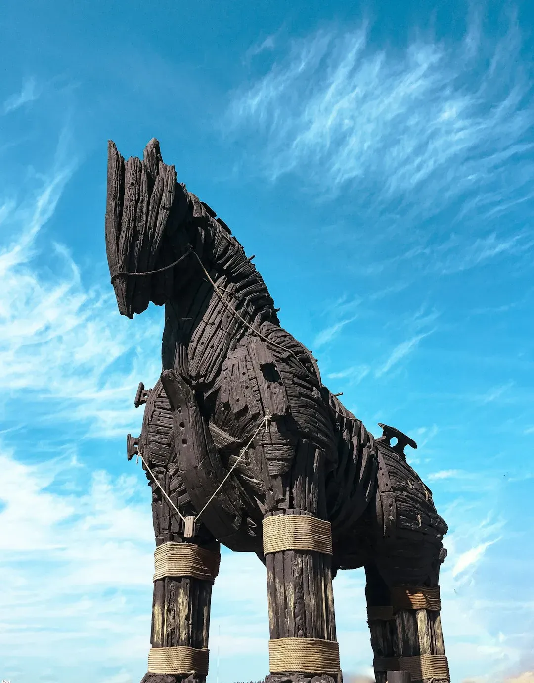 The Trojan Horse Was a Real Wooden Structure (Image Credits: Unsplash)