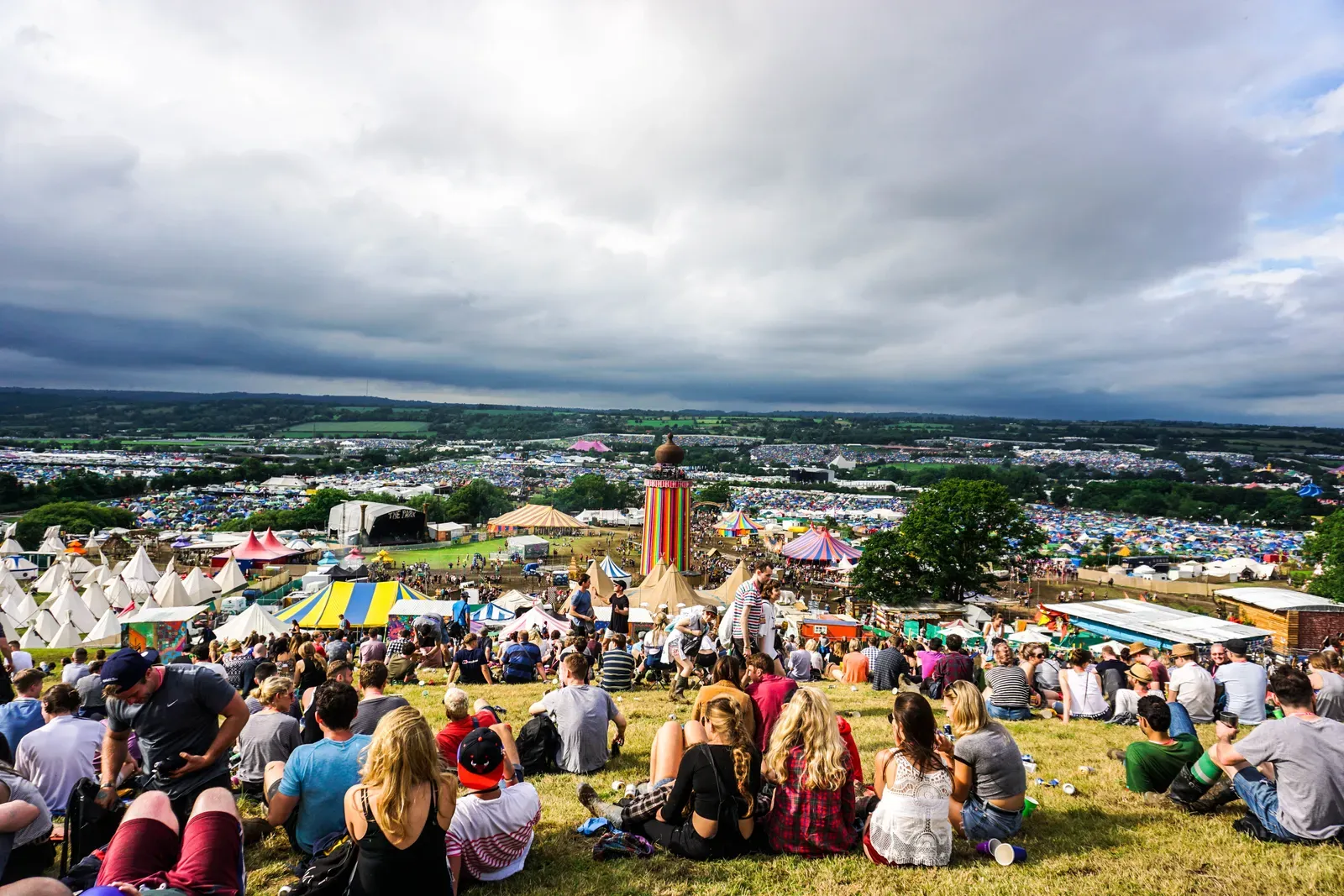 Glastonbury Festival (Image Credits: Wikimedia)