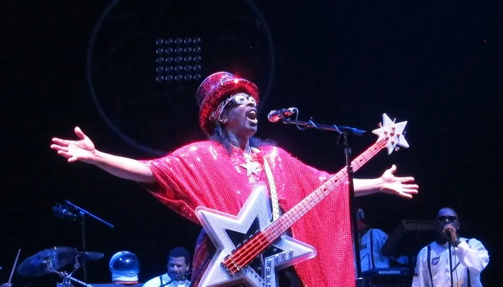 Bootsy Collins on "Sex Machine" (Image Credits: Flickr)